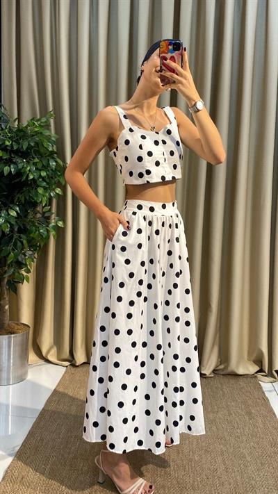 Puantiyeli Crop Takım