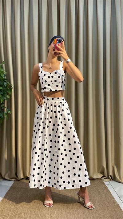 Puantiyeli Crop Takım