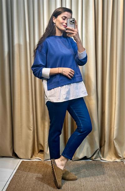 Tasarım Sweat Gömlek