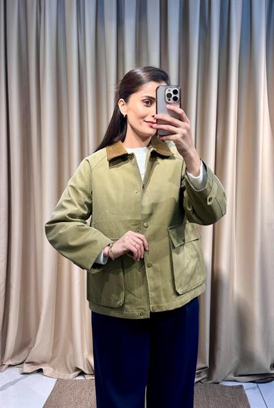 Yeşil Barbour Ceket 