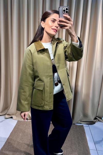 Yeşil Barbour Ceket 