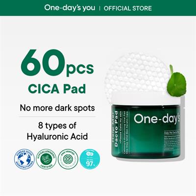 KARGO BEDAVA One-Day's You 60'lı Kore Cilt Onarıcı ve Leke Karşıtı Ped - 8 Çeşit Hyaluronik Asit ile Yatıştırıcı - 1 One-Day's You 60'lı Kore Cilt Onarıcı ve Leke Karşıtı Ped - 8 Çeşit Hyaluronik Asit ile Yatıştırıcı - 2 One-Day's You 60'lı Kore Cilt Onar