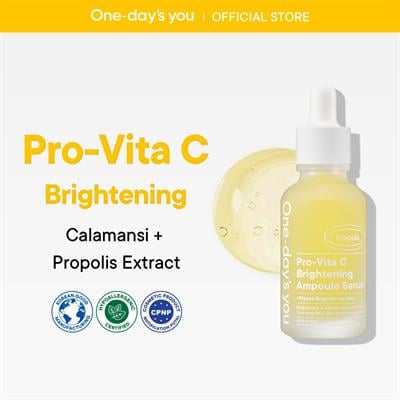 One-Day's You Pro-Vita C Aydınlatıcı Ampul Serum - Calamansi ve Propolis Ekstraktlı Cilt Parlaklığı