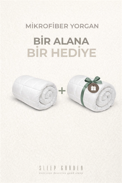 Sleep Garden 2'li mikrofiber yorgan Sleep Garden 2'li mikrofiber yorgan tek kişilikSleep Garden