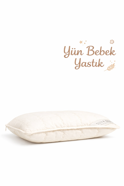 Sleep Garden Yün Bebek Yastık 35x45 cm Tela ÇantalıSleep Garden Yün Bebek Yastık 35x45 cm Tela ÇantalıSleep Garden