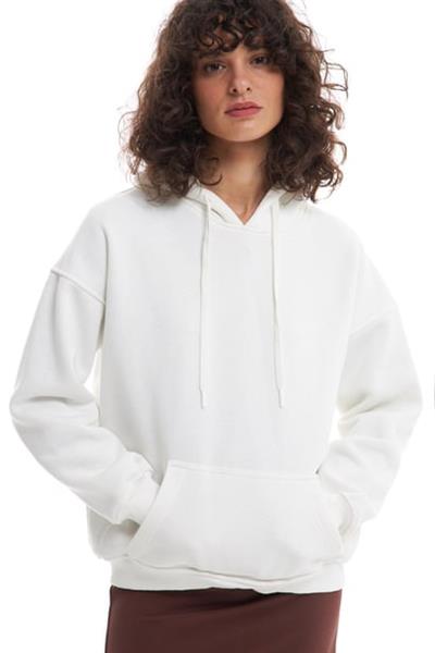 Kanguru Cepli Sweat Ekru