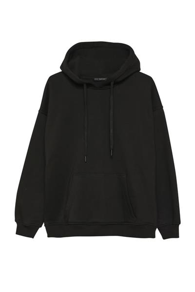 Kanguru Cepli Sweat Siyah