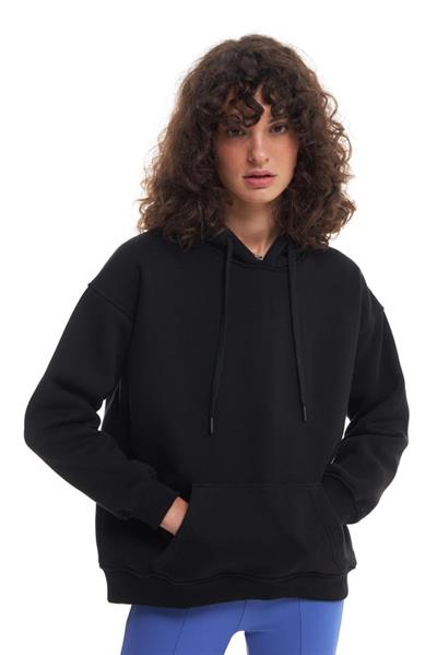Kanguru Cepli Sweat Siyah