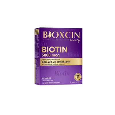 Bioxcin Biotin 5000 Mcg 30 Tablet