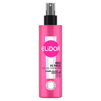 Elidor Güçlü ve Parlak Sıvı Saç Bakım Kremi 200 Ml