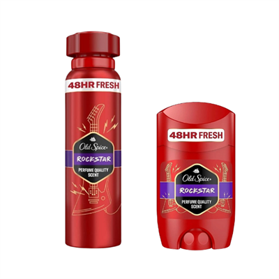 Old Spice Rockstar Sprey Deodorant+Stick