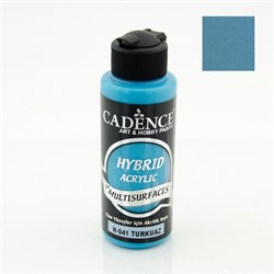 Cadence Hybrid Multisurface Akrilik Boya 120 Ml H041 Turkuaz