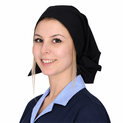 Formteks Arkadan Bağlamalı Bone Siyah