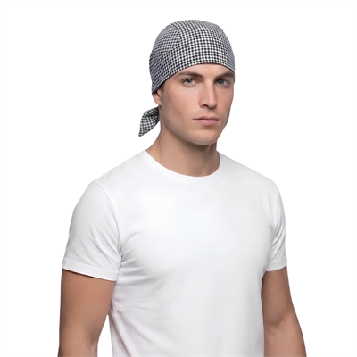 Formteks Aşçı Arka Kısım Bağlamalı  Bandana Kazayağı 