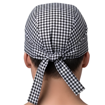 Formteks Aşçı Arka Kısım Bağlamalı  Bandana Kazayağı 