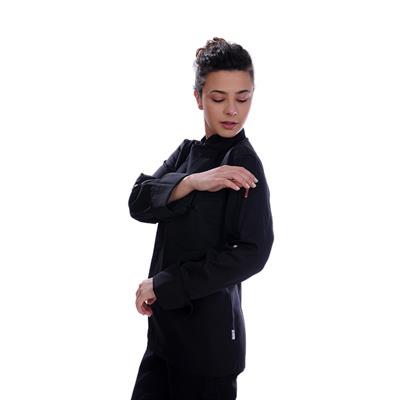 Formteks Aşçı Ceket  Unisex  Harman Gabardin Siyah