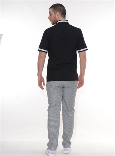 Formteks Aşçı Ceketi Siyah Tuğralı