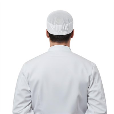 Formteks Aşçı Fileli Kep Beyaz