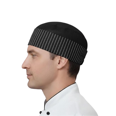 Formteks Aşçı Fileli Kep Çizgili