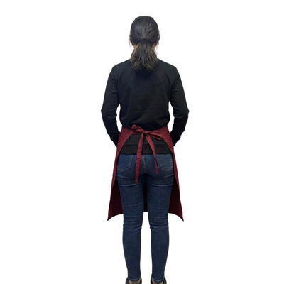 Formteks Belden Servis Cepli Önlük Bordo