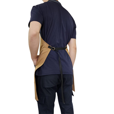 Formteks Boyundan Toka Ayarlı  Boydan Önlük Bej