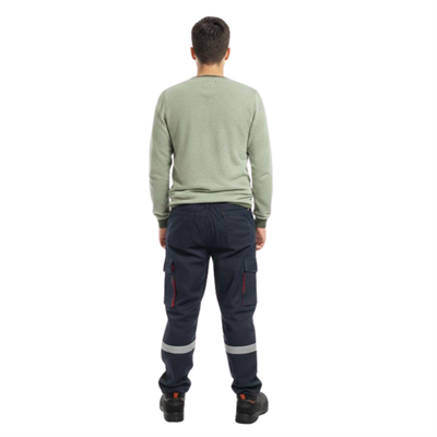 Formteks Çift  Körüklü Cepli Keten Pantolon 