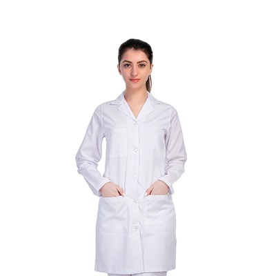 Formteks Doktor Öğretmen Eczacı Önlüğü Kadın  Düğmeli