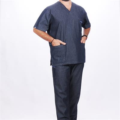 Formteks Erkek Hemşire Forması Kot