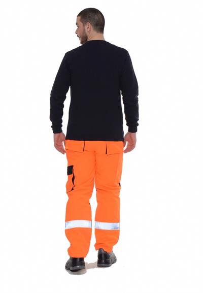 Formteks İş Sweatshirt Bisiklet Yaka