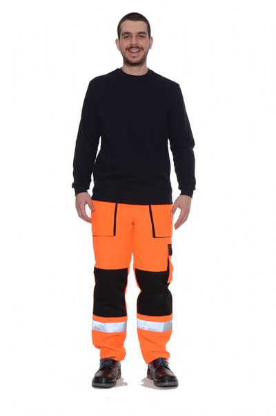 Formteks İş Sweatshirt Bisiklet Yaka