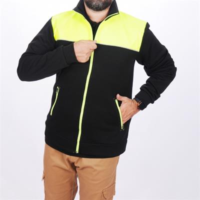 Formteks İşçi Montu Neon Şardonlu