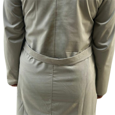 Formteks Kadın Doktor Önlüğü Apaj Yaka Bej