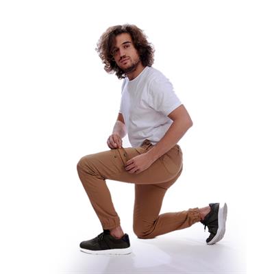 Formteks Kargo Cepli Jogger İş Pantolonu Camel