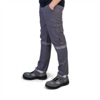 Formteks Kargo Pantolon 16/12 Gabardin Reflektörlü Gri