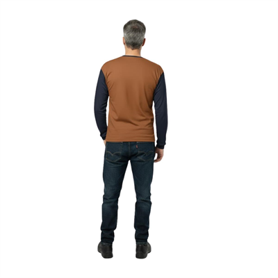 Formteks Kot Kaplamalı Kaynakçı Sweatshirt Kahverengi