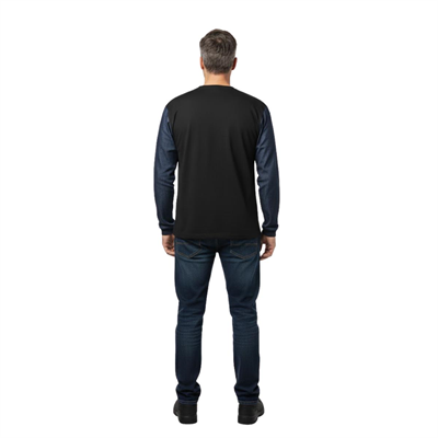 Formteks Kot Kaplamalı Kaynakçı Sweatshirt   Siyah