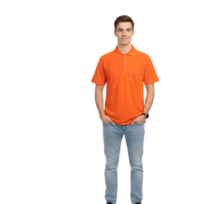Formteks Polo Yaka Tshirt Turuncu