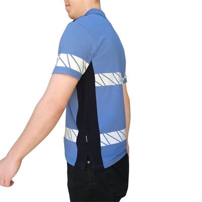 Formteks RefleX Pro – Reflektör Baskılı Polo Yaka İş Tişörtü İndigo Lacivert