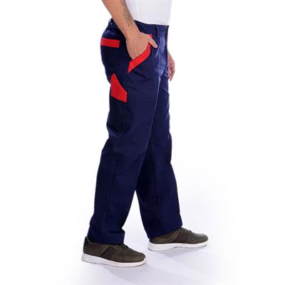 Formteks  Safari Takım Lacivert-Kırmızı Garnili