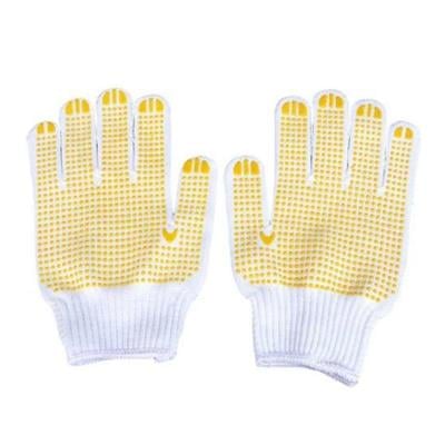 Formteks Sarı Noktalı Örgü Eldiven