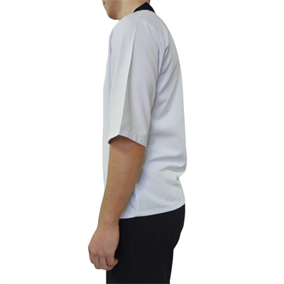 Formteks Sushi Şef Kimono Ceketi  Beyaz Siyah