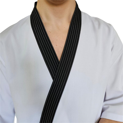 Formteks Sushi Şef Kimono Ceketi  Beyaz Çizgili