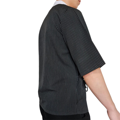 Formteks Sushi Şef Kimono Ceketi Çizgili