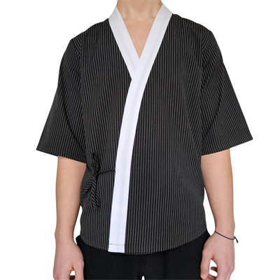 Formteks Sushi Şef Kimono Ceketi Çizgili