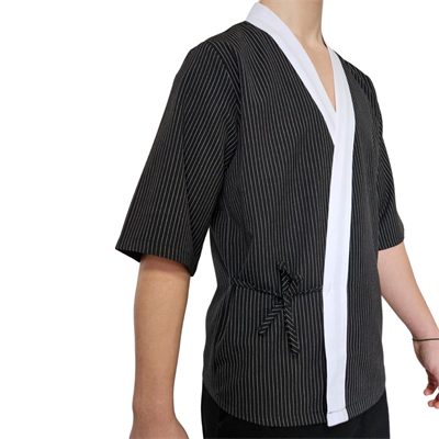 Formteks Sushi Şef Kimono Ceketi Çizgili