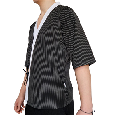 Formteks Sushi Şef Kimono Ceketi Çizgili