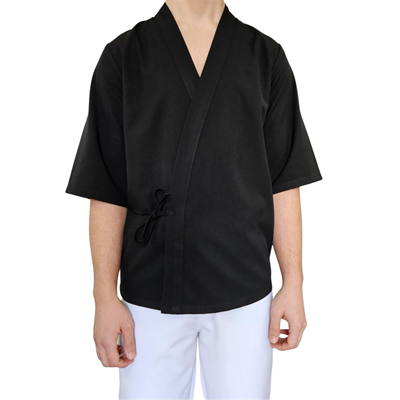 Formteks Sushi Şef Kimono Ceketi  Siyah