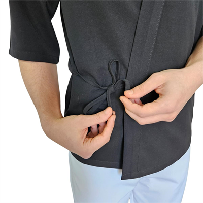 Formteks Sushi Şef Kimono Ceketi  Siyah