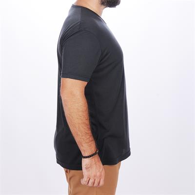 Formteks V yaka Süprem Tişört  Füme