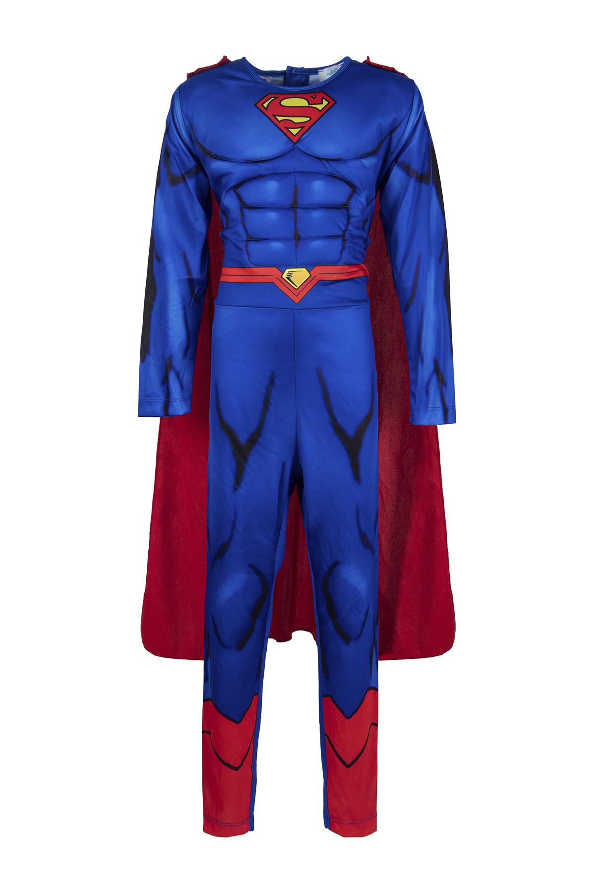 DC Superman Kaslı Kostüm